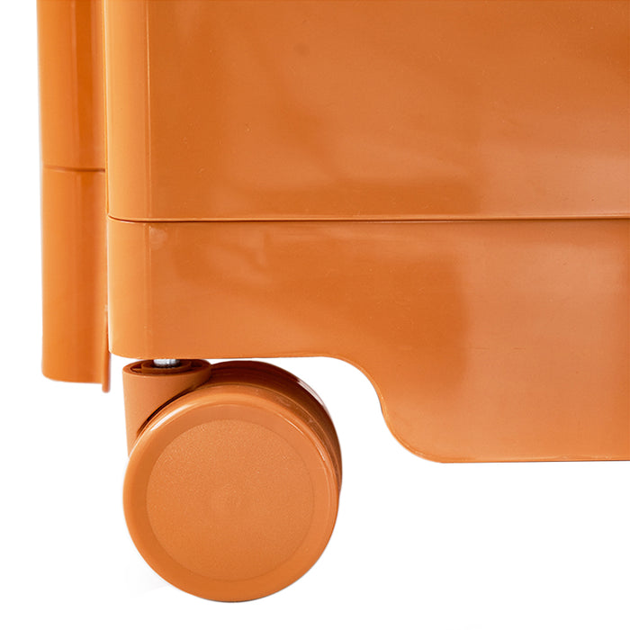 ArtissIn Replica Boby Trolley Bedside Table Storage Shelf Mobile 5 Tier Orange