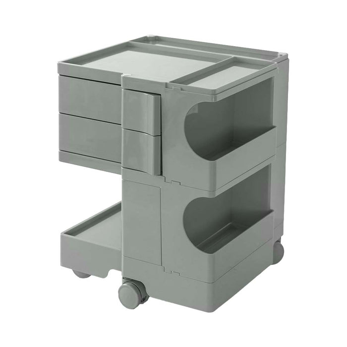 ArtissIn Replica Boby Trolley Mobile Storage Drawer Cart Shelf 3 Tier Grey
