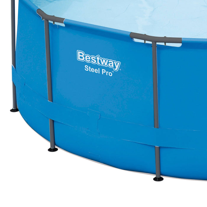 Bestway Swimming Pool Above Ground Filter Pump Steel Pro Frame Pools