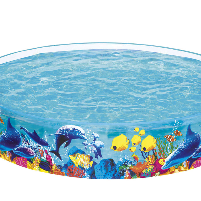 Bestway Swimming Pool Fun Odyssey Above Ground Kids Play Inflatable Round Pools
