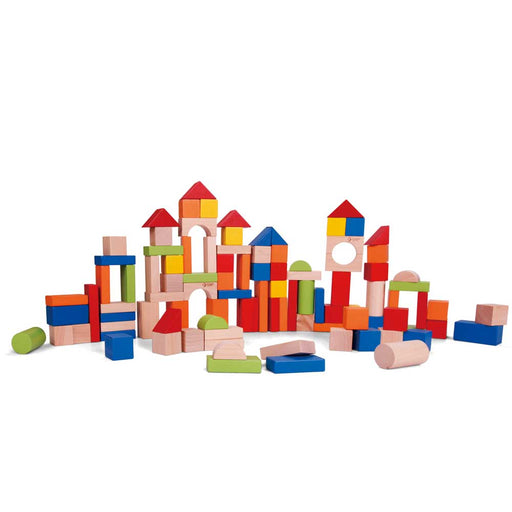 Classic World Deluxe 100pc Counting & Building Block set | Multi Colour