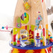Classic World Multi Activity Rocket Wooden Play Table Set | Multi Colour