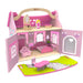 Classic World Princess Dream Home Wooden Dolls House Play Set | Princess Pink