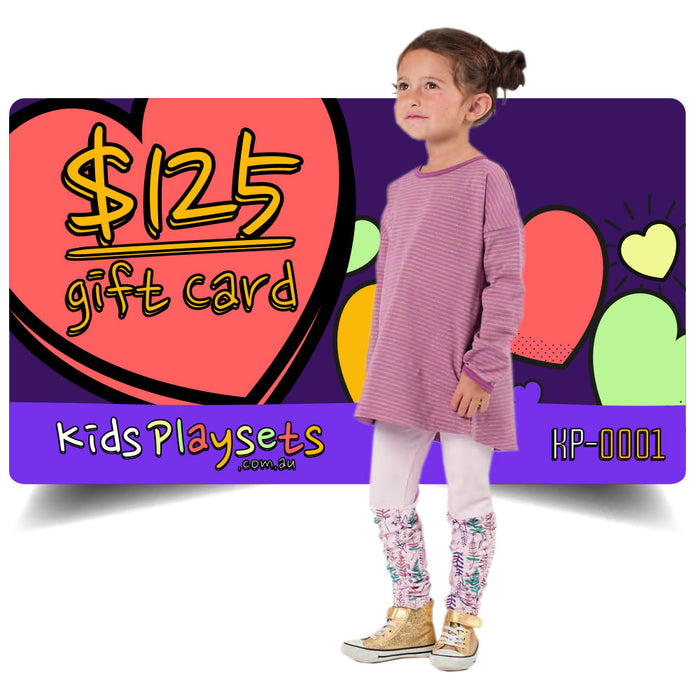 $125.00 AUD KidsPlaysets Gift Card