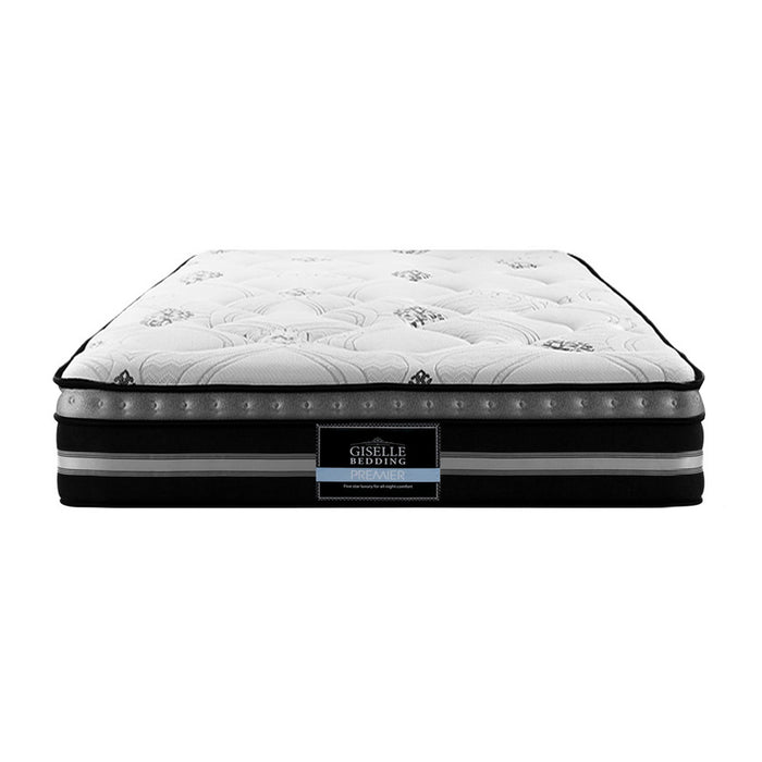 Giselle Bedding Galaxy Euro Top Cool Gel Pocket Spring Mattress 35cm Thick Single
