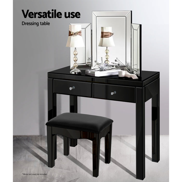 Artiss Mirrored Furniture Console Table Hallway Hall Entry Dressing Side Drawers