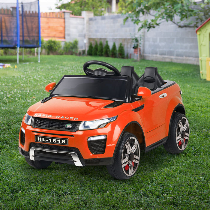 Rigo Kids Ride On Car Electric 12V Toys Orange
