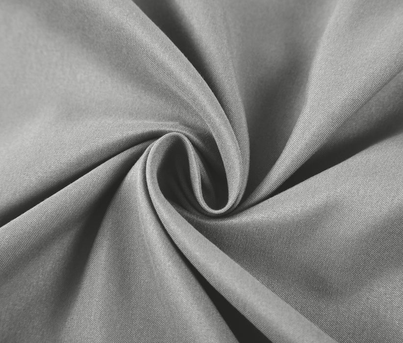 Casa Decor 2000 Thread Count Bamboo Cooling Sheet Set Ultra Soft Bedding Single Mid Grey