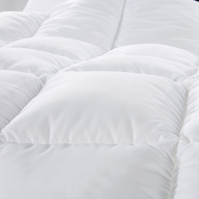 500GSM Soft Goose Feather Down Quilt Duvet Doona 95% Feather 5% Down All-Seasons King White