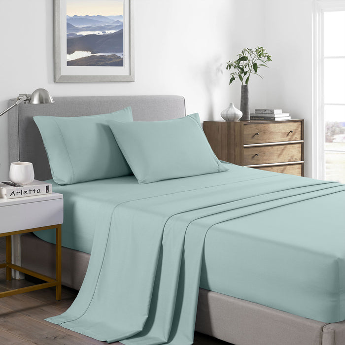 Royal Comfort 2000 Thread Count Bamboo Cooling Sheet Set Ultra Soft Bedding Double Frost