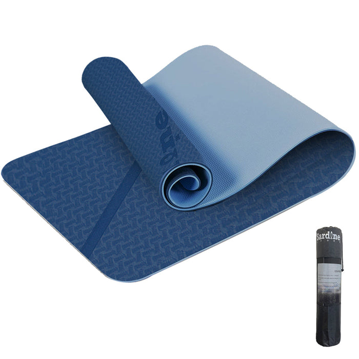 sardine-sport-tpe-yoga-mat-exercise-workout-mats-fitness-mat-for-home-workout-home-gym-extra-thick-large
Dark Blue & Sky Blue6mm