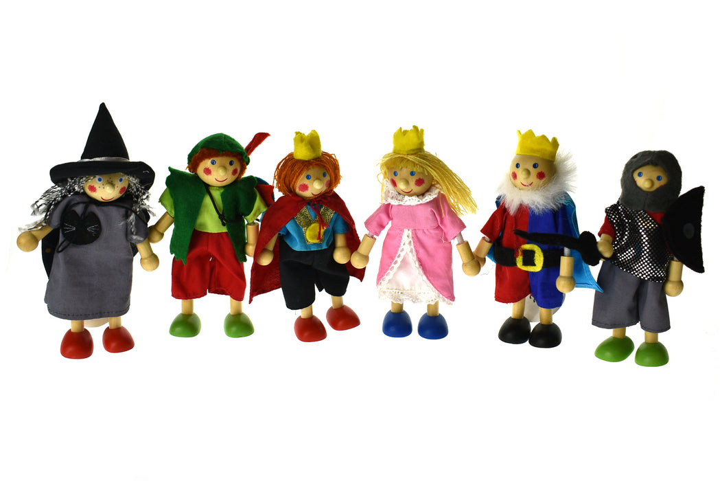 PRICE FOR 6 ASSORTED SNOW WHITE FLEXI DOLL