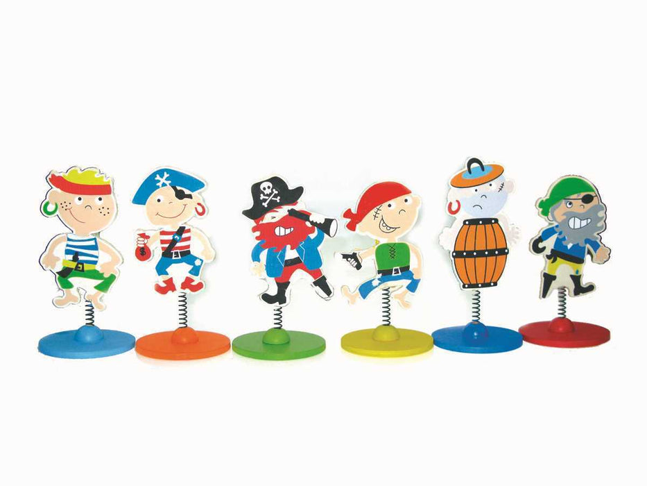 PRICE FOR 6 ASSORTED PIRATE MEMO CLIP STAND