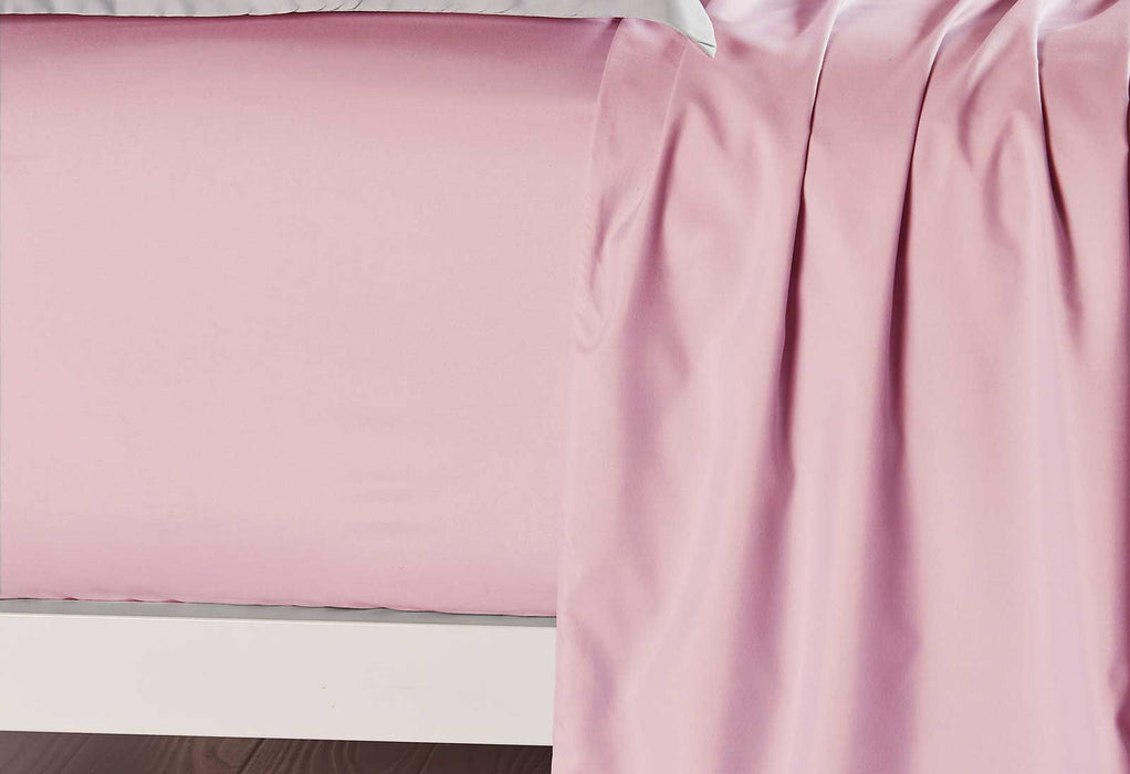 Luxton King Single Size Pink Color Fitted Sheet