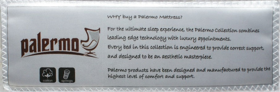 PALERMO Single Bed Mattress