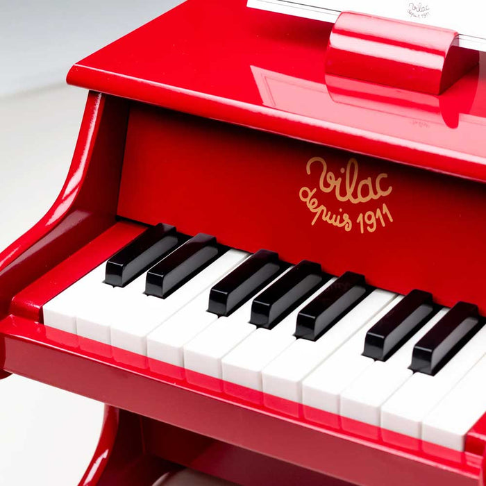 Vilac 18 Key Kids Toy Piano Keyboard | Red