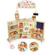 Vilac Large Retro Grocery Store Wooden Kitchen Play Set | Natural