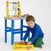 Vilac Large Wooden Kids Work Bench Set | Blue/Yellow